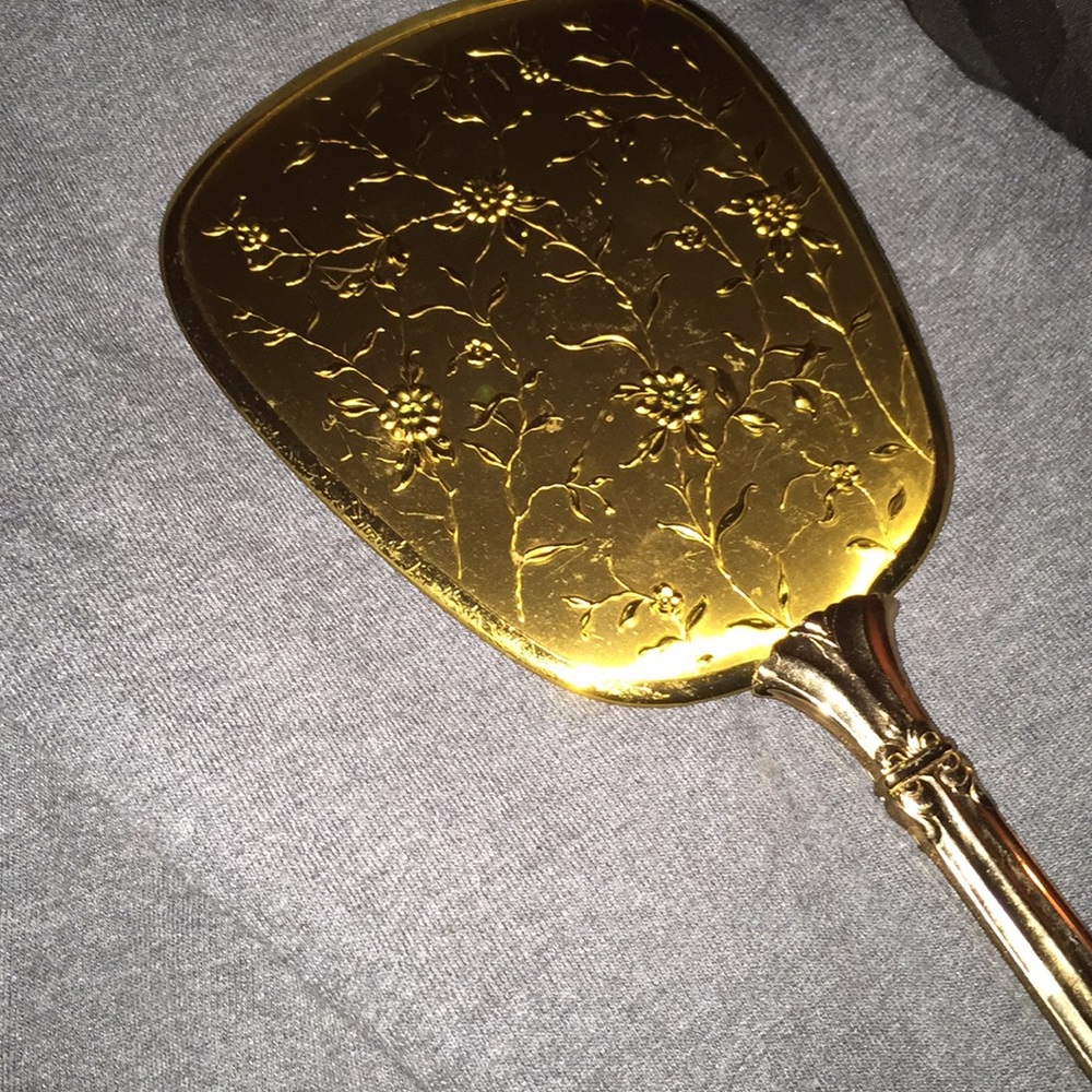 Vintage handheld mirror